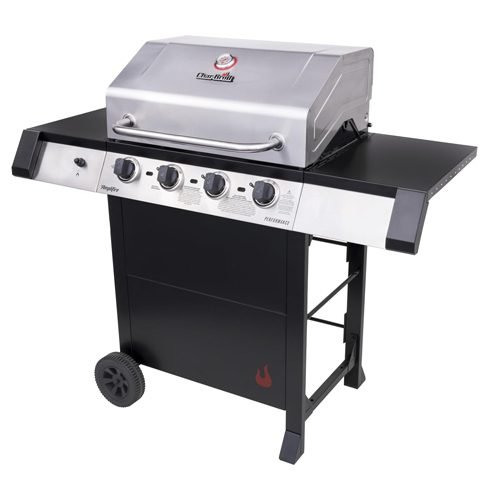 Churrasqueira a gás Importada, marca Char Broil, em inox e com 4 Queimadores